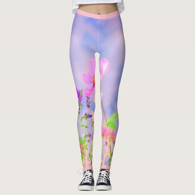 VILD FLOWER Leggings (Framsida)