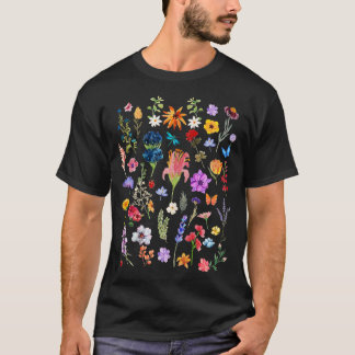 Vild Flower Meadow Aestesies T Shirt
