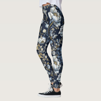 Vild Flowers à la William Morris Leggings