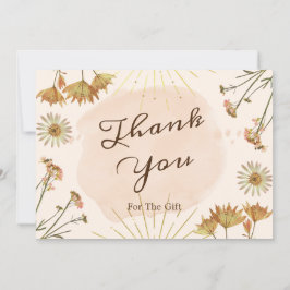 Vild Flowers - fast Tack för presentkortet