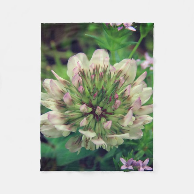 Vild Flowers Fleecefilt (Framsidan)