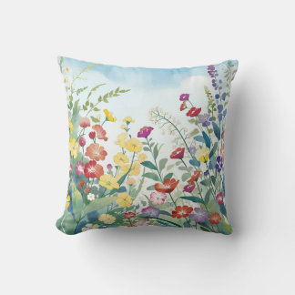 Vild Flowers Kudde
