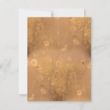 Vild Flowers med Orange glöd
