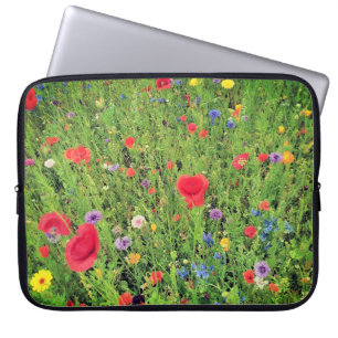 Vild Flowers Neoprene Laptop sleeve 15 tum