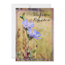 Vild Flowers på morgonen Bröllop