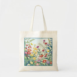 Vild Flowers Tygkasse