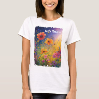 Vild Flowers Vintage T Shirt