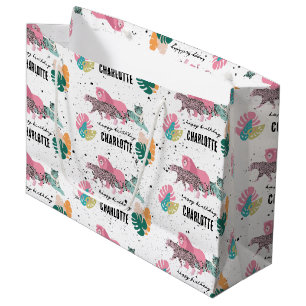 Vild Födelsedagsfest Jungle Animals Barns födelsed