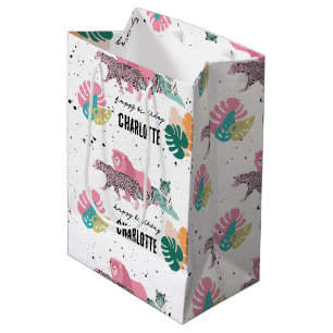 Vild Födelsedagsfest Jungle Animals Barns födelsed