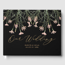 Vild för elegantens diagram - blomma | Svarta have Gästböcker