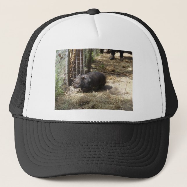 Vild för Wombats Truckerkeps (Framsida)