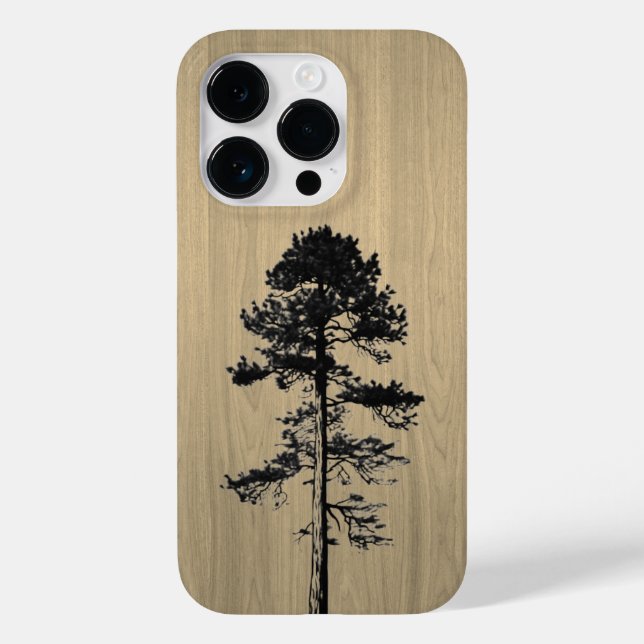 Vild Forest - Engraved wood - Wooden (Baksida)
