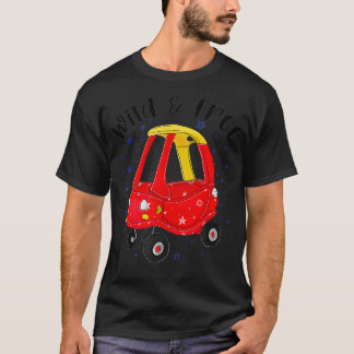 Vild Free Mysigt Coupe Stars Patriotic 4:e juli K T Shirt