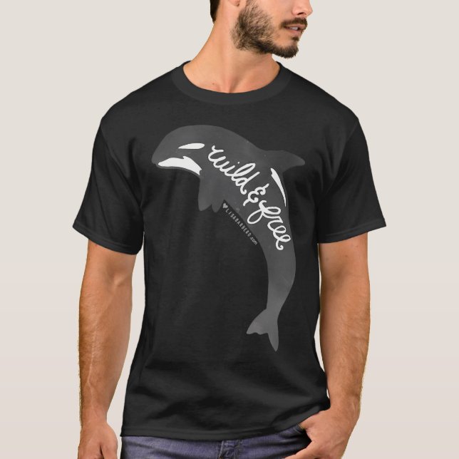 Vild & Fri Späckhuggare T Shirt (Framsida)
