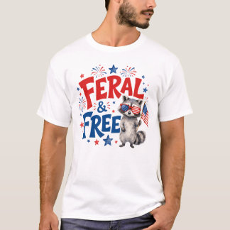 Vild & Fri T Shirt