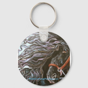 Vild Friesian Keychain Nyckelring