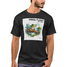 Vild Frog in Nature Prated - Animal Art