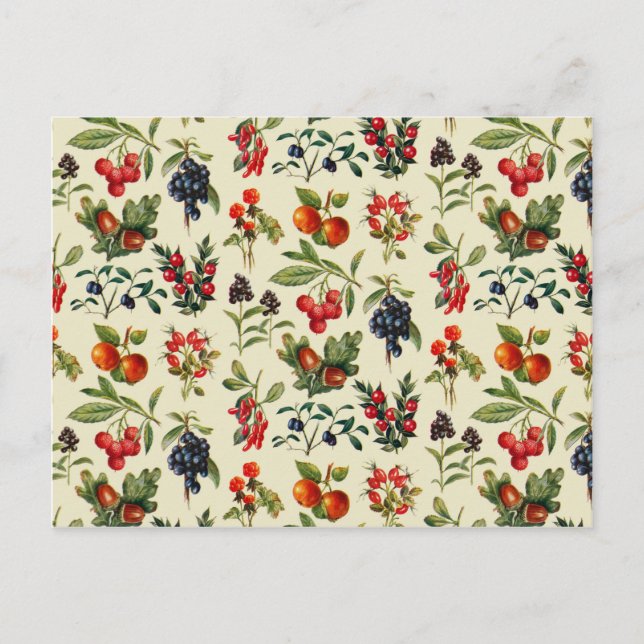Vild frukt på landsbygden vykort (Framsida)