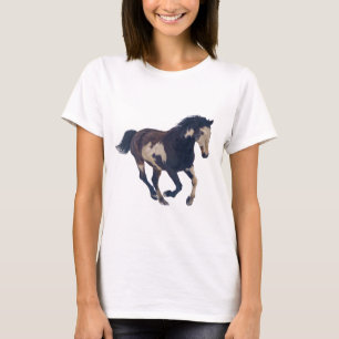 Vild Galloping Pinto American Paint Horse Tröja