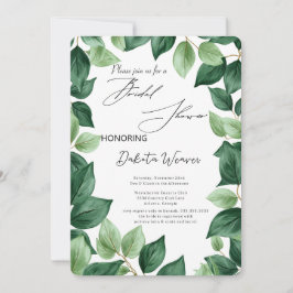 Vild Garden Löv Möhippa Inbjudningar