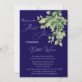 Vild Garden Löv Möhippa Inbjudningar