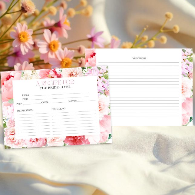 Vild Garden Ram Möhippa Receptkort Inbjudningar (Skapare uppladdad)