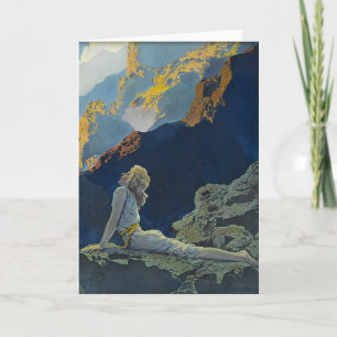 Vild Gäss av Maxfield Parrish Kort