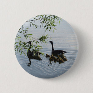 Vild Geese Button Knapp