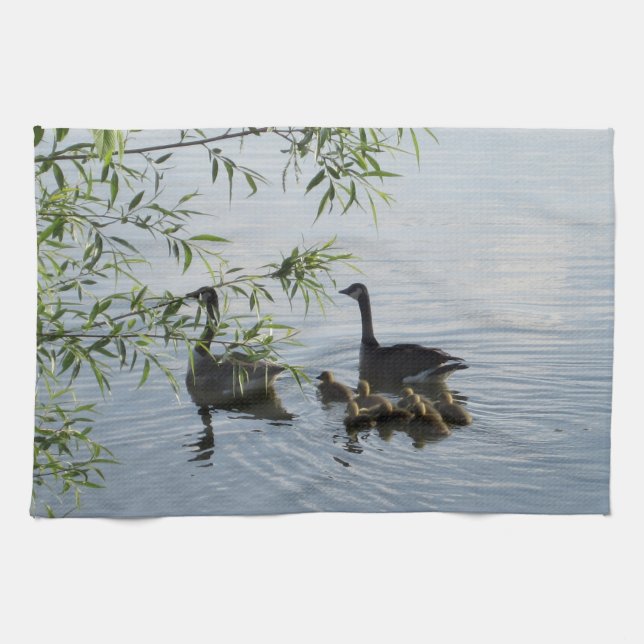 Vild Geese Kitchen Towel Kökshandduk (Horisontell)