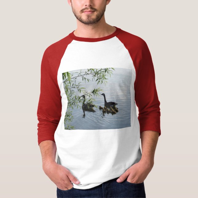 Vild Geese Manar Raglan T-Shirt (Framsida)