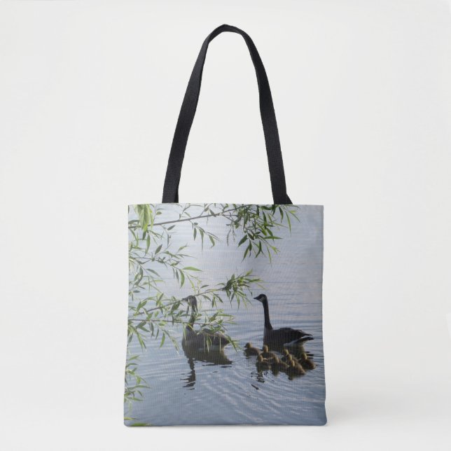 Vild Geese Tote Bag Tygkasse (Framsida)