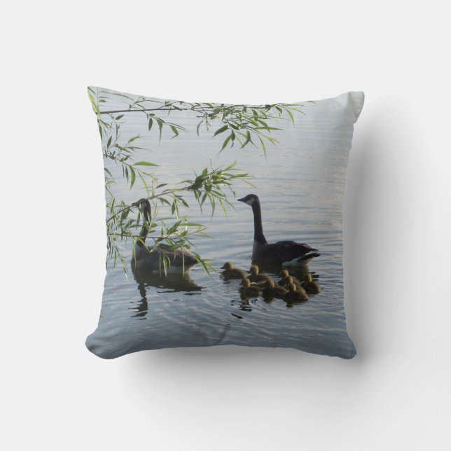 Vild Geese "Welcome to Sjö" Pillow Kudde (Framsida)