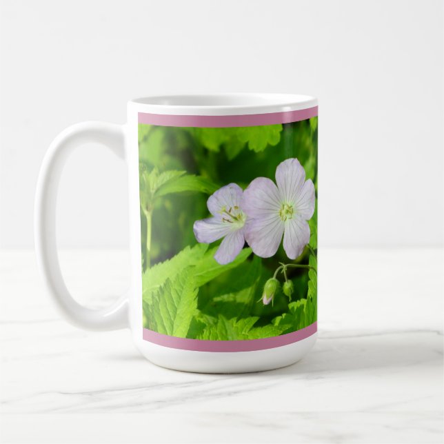 Vild Geranium Mugg (Vänster)