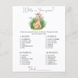 Vild Giraffe - Whats in your purse-match