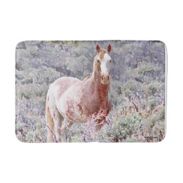 Vild Grace, Roan Stallion Bath Mat Badrumsmatta