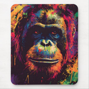 Vild Graffiti Urban Jungle Gorilla Musmatta