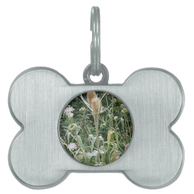 Vild Grasses Pet Tag Namnbricka Husdjur (Framsidan)