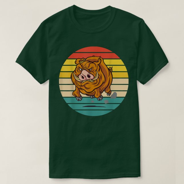 Vild Gris Boar T Shirt (Design framsida)