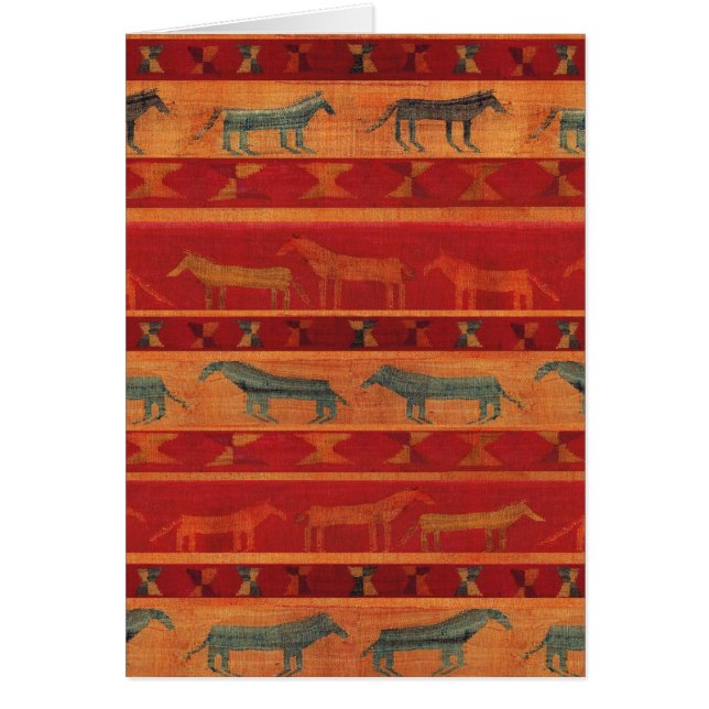 Vild Gypsy Mustangs Hälsningskort (Framsidan)