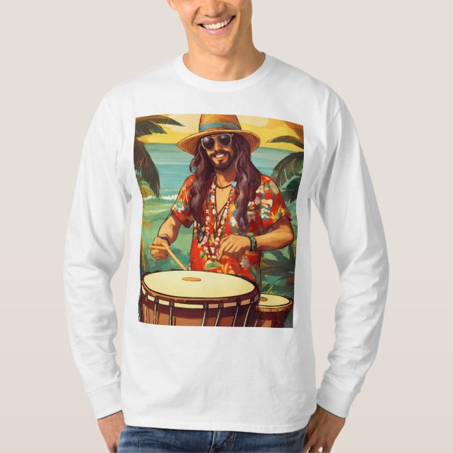 "Vild Hair, Vild Mind" T Shirt (Framsida)