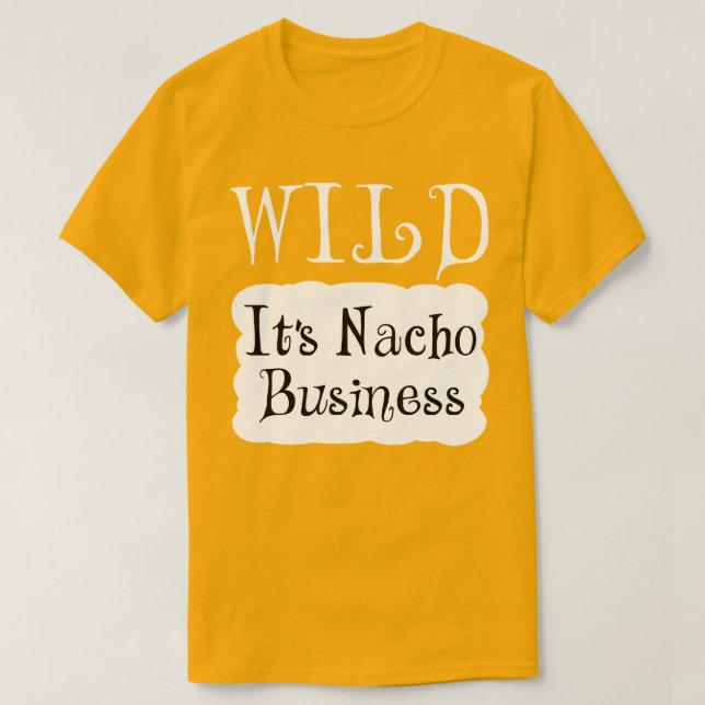 vild halloween-costume t shirt (Design framsida)