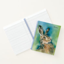 Vild Hare Exuberance Pastel Art