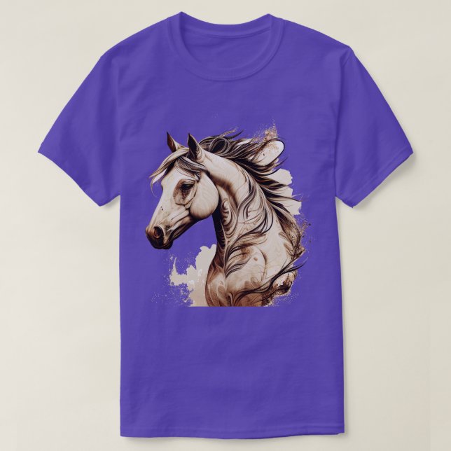 Vild häst 7 t shirt (Design framsida)