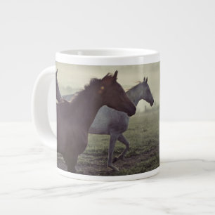 Vild hästar jumbo mugg