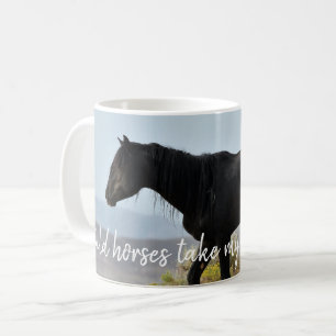 Vild Hästar tar min andedräkt bort Kaffemugg