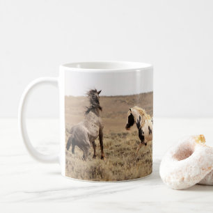 Vild Hästar tar min andning Kaffemugg