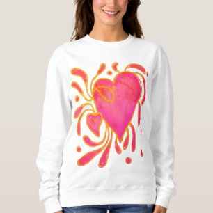 Vild Heart Abstrakt Wearable Art T Shirt