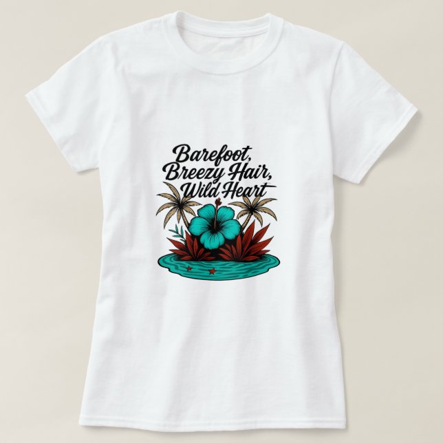 Vild Heart Boho Summer Tee (Design framsida)