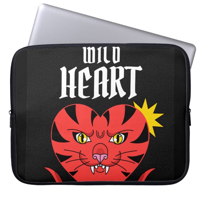 Vild Heart Laptop Fodral (Framsidan)
