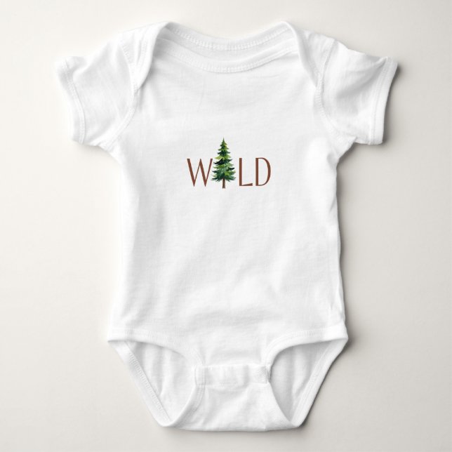 Vild helkroppsoverall  t shirt (Framsida)